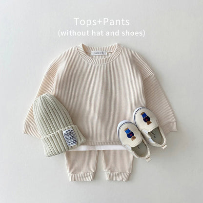 Waffle Sweatsuit Set