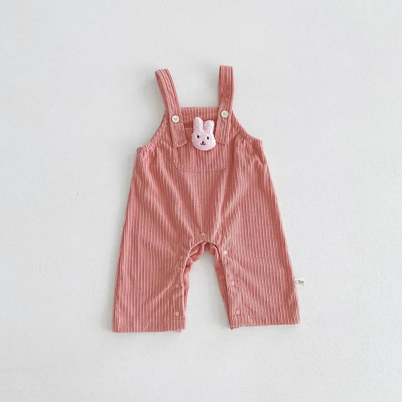 Bunny Solid Corduroy Overall