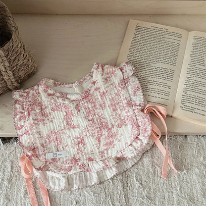 Pure Cotton Ruffle Bib