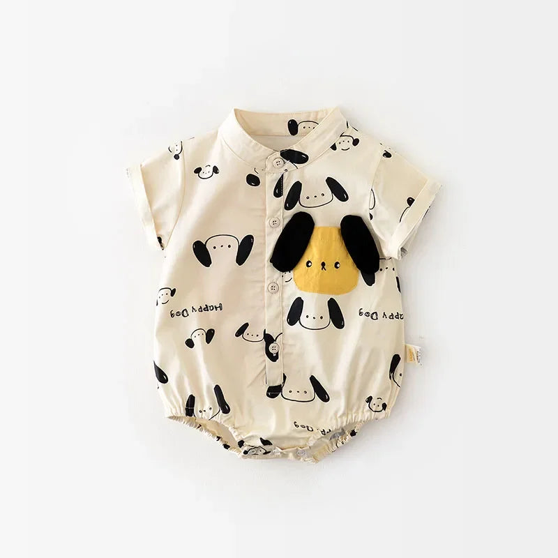 Puppy Printed Bodysuit