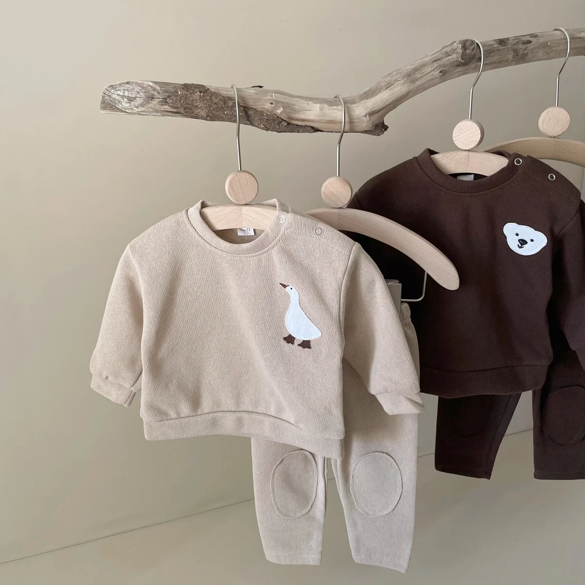 Duck Patch Sweatshirt and Pant Set