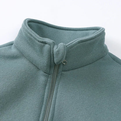 Fleece Lining Turtleneck Set