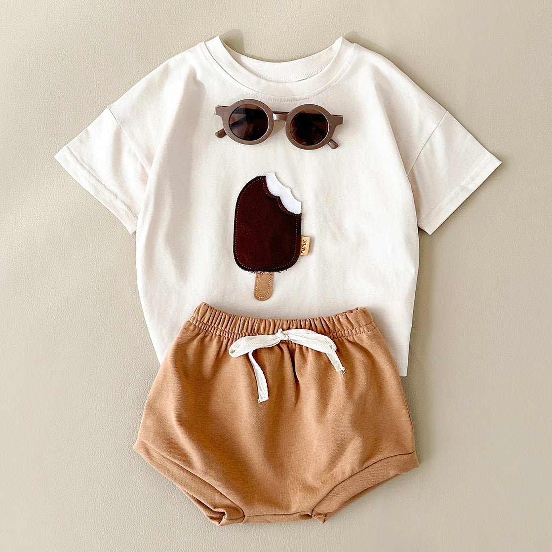 Ice Cream Tee and Short Set