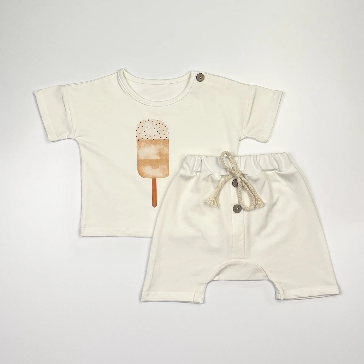 Cotton Tee and Short Set