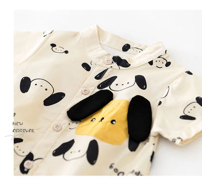 Puppy Printed Bodysuit