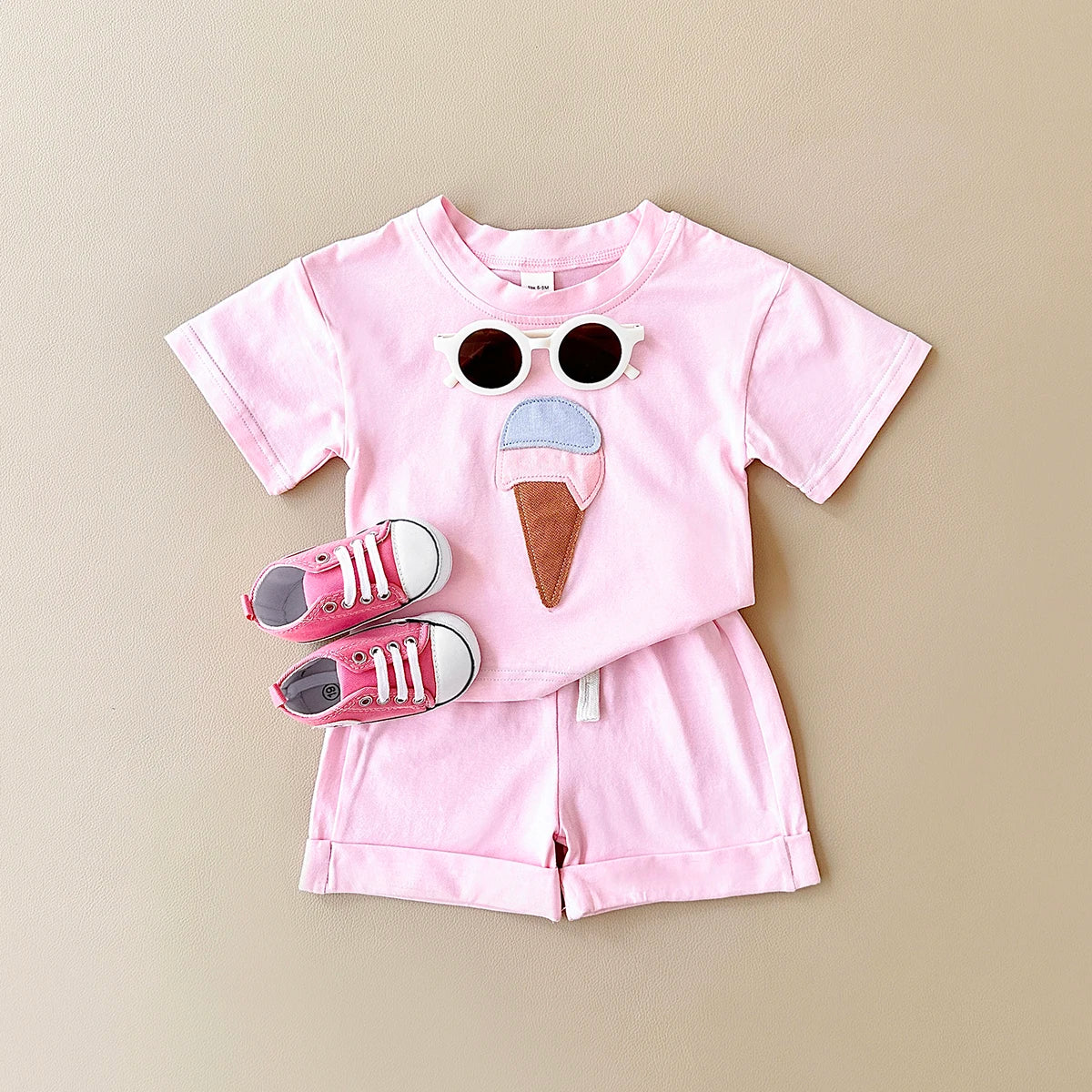 Ice Cream Tee and Short Set