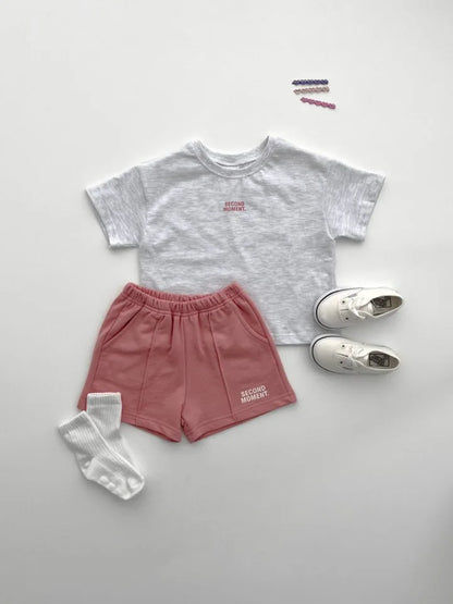 Casual Tops and Shorts 2 Pieces Set