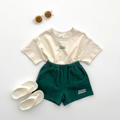 Casual Tops and Shorts 2 Pieces Set