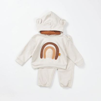 Rainbow Hoodie and Pant Set