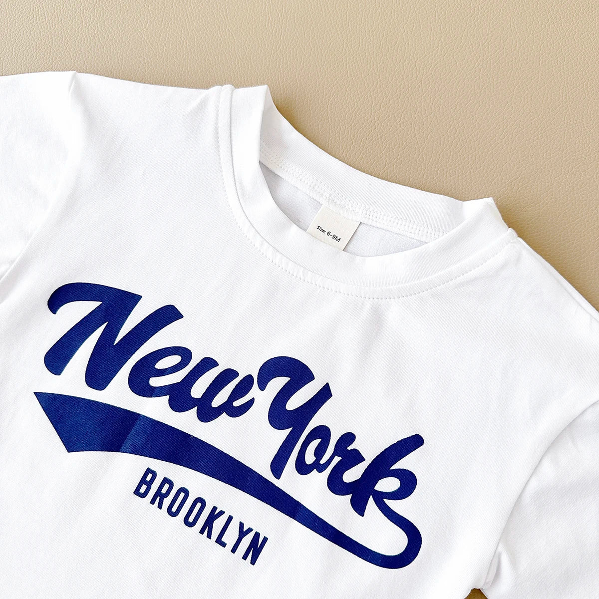 New York Print T-shirt and Short Set